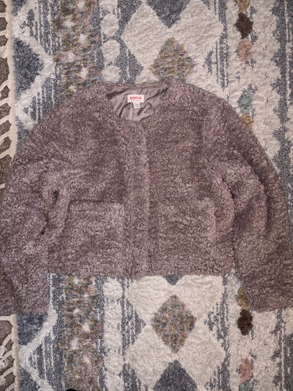 Sofia by Sofia Vergara Teddy Jacket